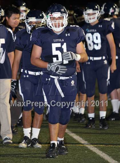 Thumbnail 1 in Loyola vs. Alemany photogallery.