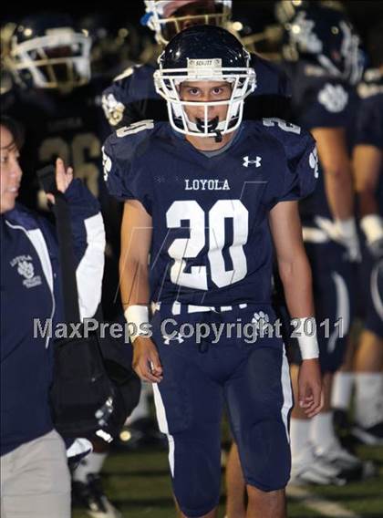 Thumbnail 1 in Loyola vs. Alemany photogallery.