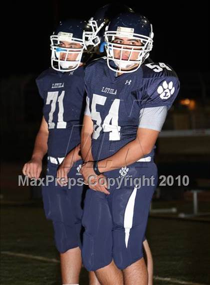 Thumbnail 2 in Loyola vs. Alemany photogallery.