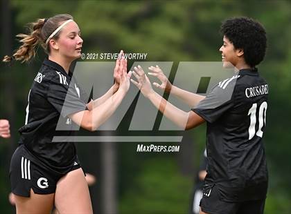 Thumbnail 3 in Christ Covenant @ Grace Christian (NCISAA 1A Semifinals) photogallery.