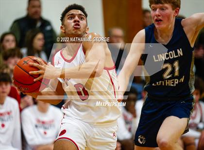 Thumbnail 2 in Lincoln Lutheran @ Mount Michael Benedictine photogallery.