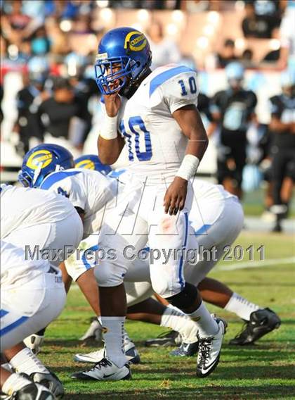 Thumbnail 3 in Crenshaw vs. Carson (CIF LA Section City D1 Final) photogallery.