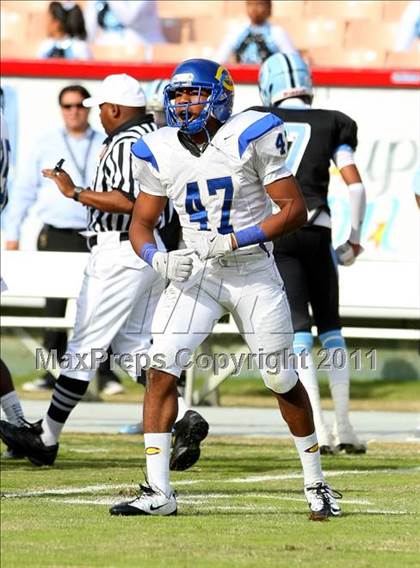 Thumbnail 3 in Crenshaw vs. Carson (CIF LA Section City D1 Final) photogallery.