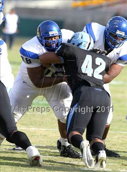 Thumbnail 3 in Crenshaw vs. Carson (CIF LA Section City D1 Final) photogallery.