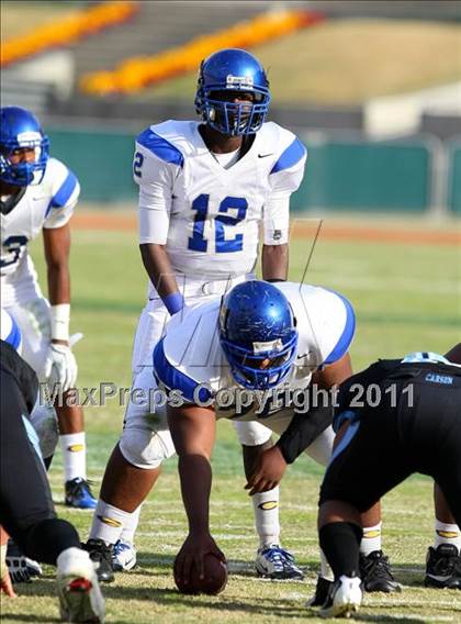 Thumbnail 3 in Crenshaw vs. Carson (CIF LA Section City D1 Final) photogallery.