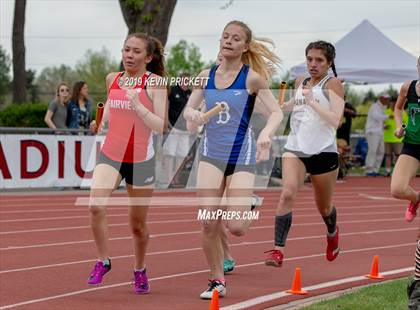 Thumbnail 1 in CHSAA Track and Field 5A Championships (Girls 800 Meter Relay) photogallery.