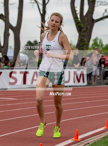 Thumbnail 1 in CHSAA Track and Field 5A Championships (Girls 800 Meter Relay) photogallery.