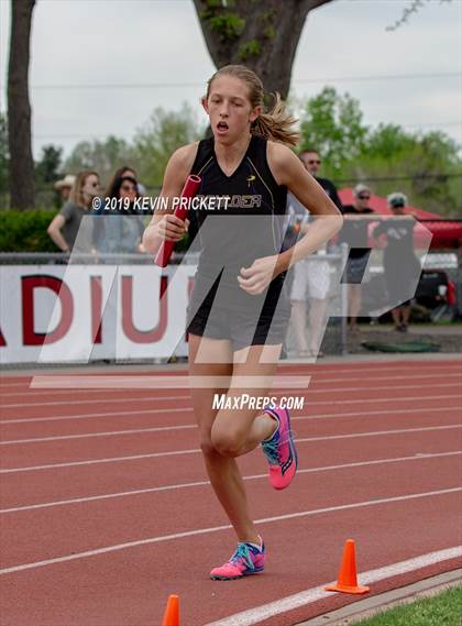 Thumbnail 3 in CHSAA Track and Field 5A Championships (Girls 800 Meter Relay) photogallery.