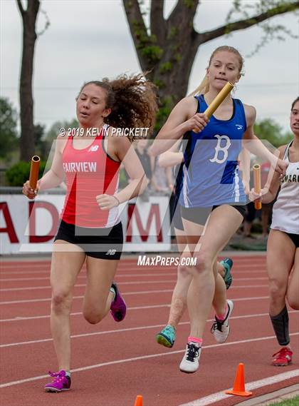 Thumbnail 1 in CHSAA Track and Field 5A Championships (Girls 800 Meter Relay) photogallery.