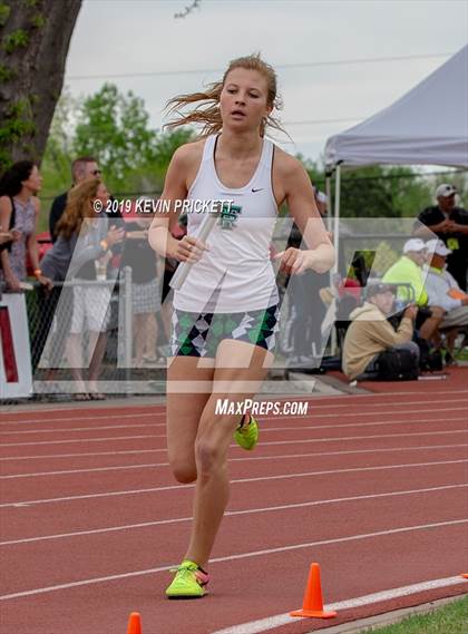 Thumbnail 3 in CHSAA Track and Field 5A Championships (Girls 800 Meter Relay) photogallery.
