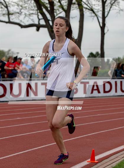 Thumbnail 2 in CHSAA Track and Field 5A Championships (Girls 800 Meter Relay) photogallery.
