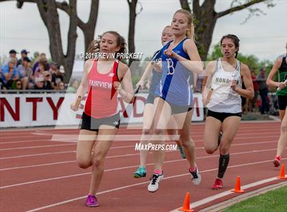 Thumbnail 3 in CHSAA Track and Field 5A Championships (Girls 800 Meter Relay) photogallery.