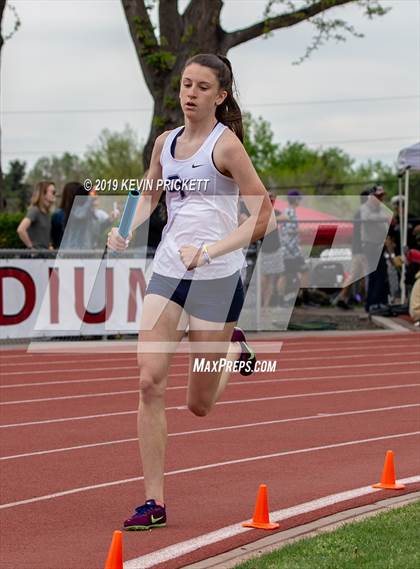 Thumbnail 2 in CHSAA Track and Field 5A Championships (Girls 800 Meter Relay) photogallery.
