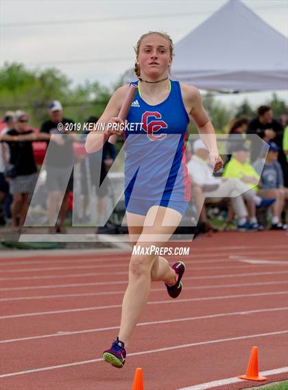 Thumbnail 3 in CHSAA Track and Field 5A Championships (Girls 800 Meter Relay) photogallery.