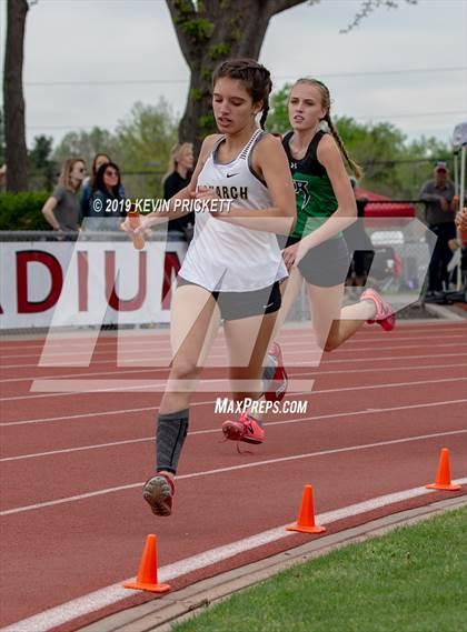 Thumbnail 1 in CHSAA Track and Field 5A Championships (Girls 800 Meter Relay) photogallery.