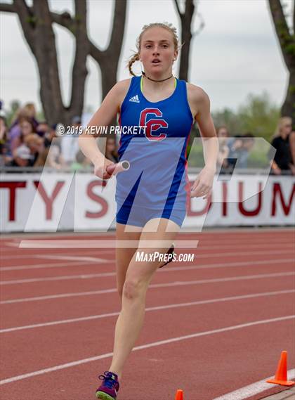 Thumbnail 3 in CHSAA Track and Field 5A Championships (Girls 800 Meter Relay) photogallery.