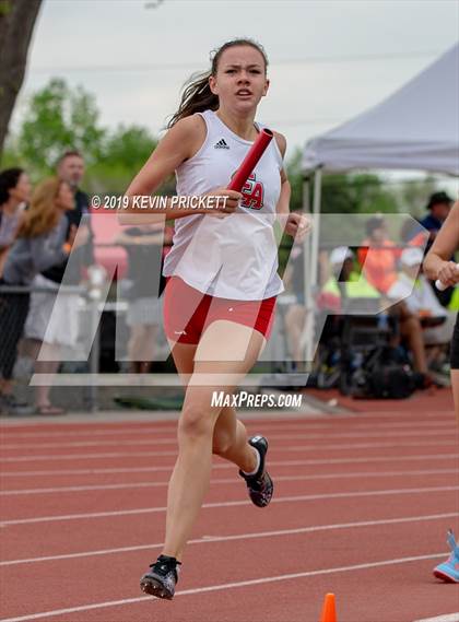 Thumbnail 1 in CHSAA Track and Field 5A Championships (Girls 800 Meter Relay) photogallery.