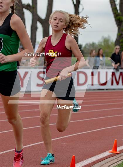 Thumbnail 2 in CHSAA Track and Field 5A Championships (Girls 800 Meter Relay) photogallery.