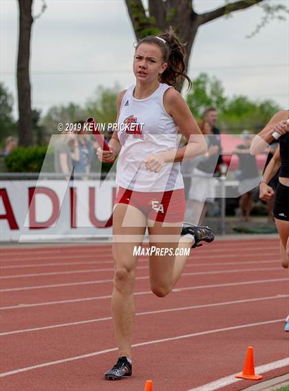 Thumbnail 3 in CHSAA Track and Field 5A Championships (Girls 800 Meter Relay) photogallery.