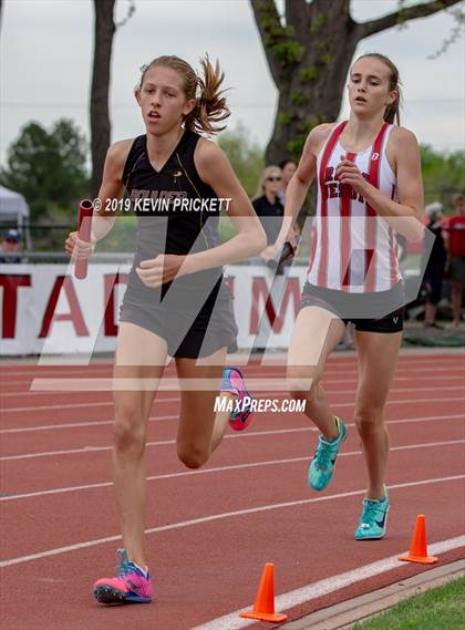 Thumbnail 3 in CHSAA Track and Field 5A Championships (Girls 800 Meter Relay) photogallery.