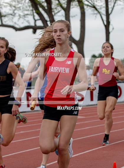 Thumbnail 3 in CHSAA Track and Field 5A Championships (Girls 800 Meter Relay) photogallery.