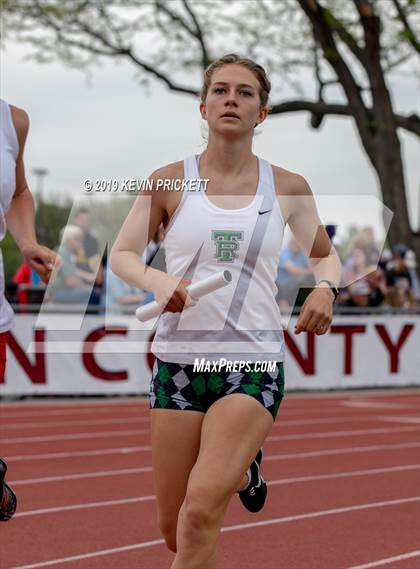 Thumbnail 1 in CHSAA Track and Field 5A Championships (Girls 800 Meter Relay) photogallery.