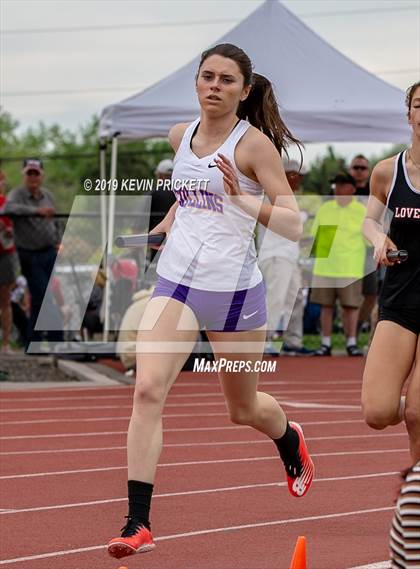 Thumbnail 1 in CHSAA Track and Field 5A Championships (Girls 800 Meter Relay) photogallery.