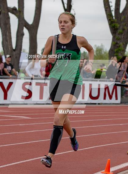 Thumbnail 1 in CHSAA Track and Field 5A Championships (Girls 800 Meter Relay) photogallery.