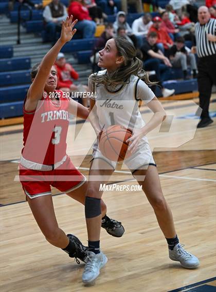 Thumbnail 3 in Notre Dame vs. Trimble photogallery.