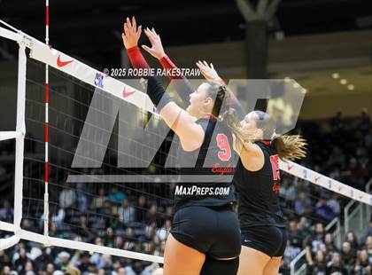 Thumbnail 1 in Cedar Park vs. Argyle (UIL 5A D2 Volleyball Final) photogallery.
