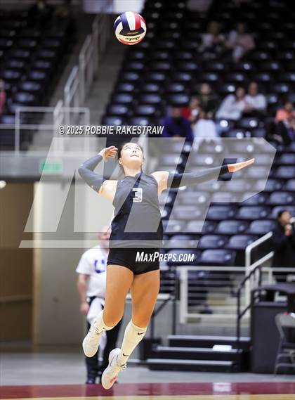 Thumbnail 3 in Cedar Park vs. Argyle (UIL 5A D2 Volleyball Final) photogallery.