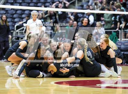 Thumbnail 3 in Cedar Park vs. Argyle (UIL 5A D2 Volleyball Final) photogallery.