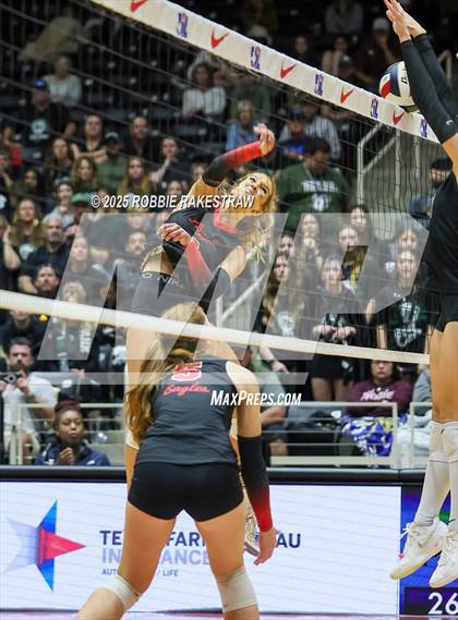 Thumbnail 2 in Cedar Park vs. Argyle (UIL 5A D2 Volleyball Final) photogallery.