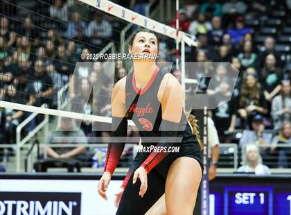 Thumbnail 1 in Cedar Park vs. Argyle (UIL 5A D2 Volleyball Final) photogallery.