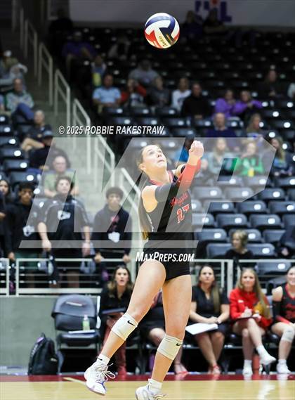 Thumbnail 3 in Cedar Park vs. Argyle (UIL 5A D2 Volleyball Final) photogallery.