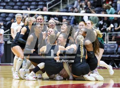 Thumbnail 3 in Cedar Park vs. Argyle (UIL 5A D2 Volleyball Final) photogallery.