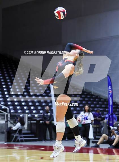 Thumbnail 1 in Cedar Park vs. Argyle (UIL 5A D2 Volleyball Final) photogallery.