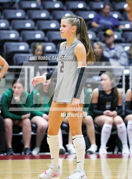 Thumbnail 3 in Cedar Park vs. Argyle (UIL 5A D2 Volleyball Final) photogallery.