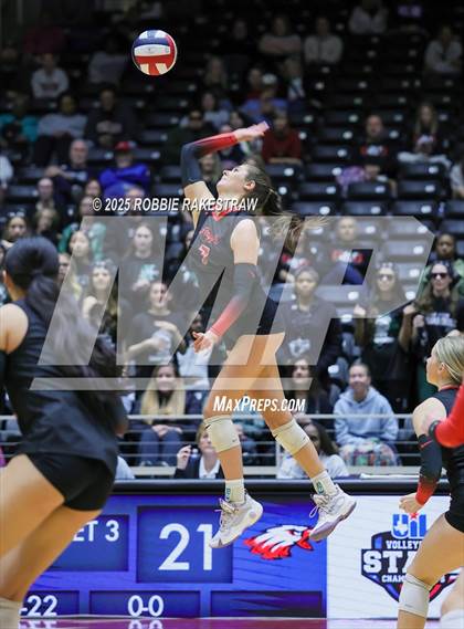 Thumbnail 1 in Cedar Park vs. Argyle (UIL 5A D2 Volleyball Final) photogallery.