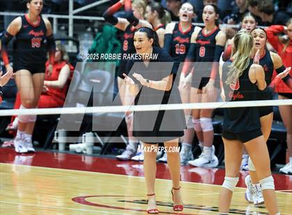Thumbnail 2 in Cedar Park vs. Argyle (UIL 5A D2 Volleyball Final) photogallery.