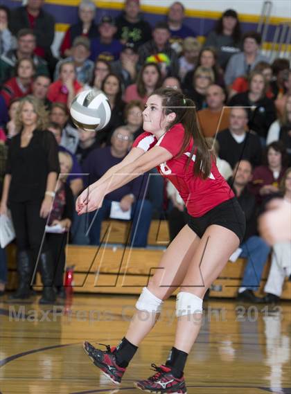 Thumbnail 2 in Luck @ Clayton (WIAA D4 Sectional Semfinal) photogallery.