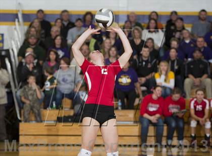 Thumbnail 3 in Luck @ Clayton (WIAA D4 Sectional Semfinal) photogallery.