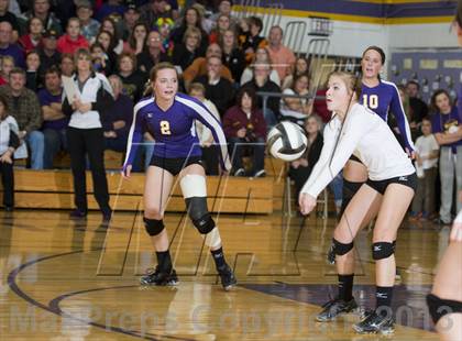 Thumbnail 2 in Luck @ Clayton (WIAA D4 Sectional Semfinal) photogallery.