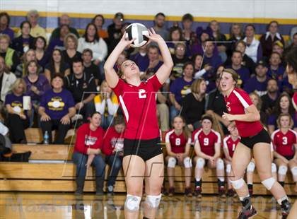 Thumbnail 2 in Luck @ Clayton (WIAA D4 Sectional Semfinal) photogallery.