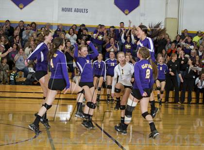 Thumbnail 2 in Luck @ Clayton (WIAA D4 Sectional Semfinal) photogallery.