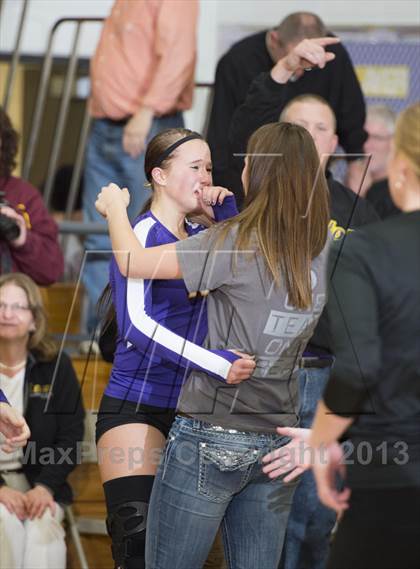 Thumbnail 1 in Luck @ Clayton (WIAA D4 Sectional Semfinal) photogallery.