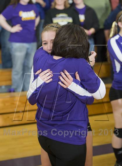 Thumbnail 2 in Luck @ Clayton (WIAA D4 Sectional Semfinal) photogallery.