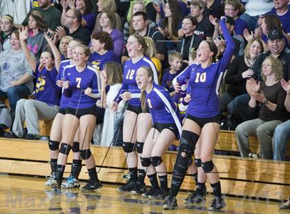 Thumbnail 3 in Luck @ Clayton (WIAA D4 Sectional Semfinal) photogallery.