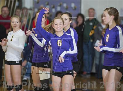 Thumbnail 2 in Luck @ Clayton (WIAA D4 Sectional Semfinal) photogallery.
