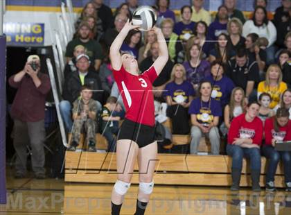 Thumbnail 1 in Luck @ Clayton (WIAA D4 Sectional Semfinal) photogallery.